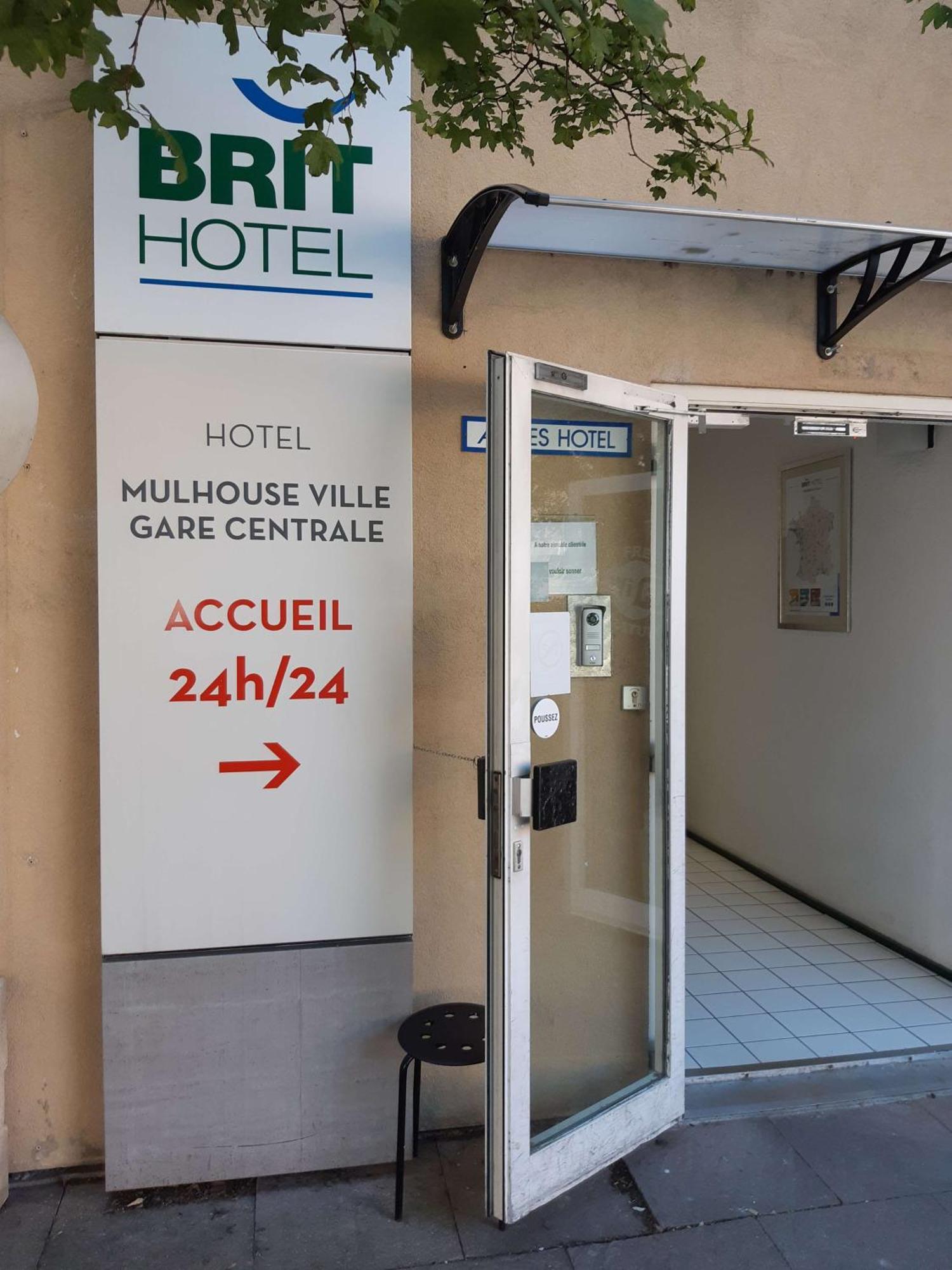 Brit Hotel Mulhouse Centre Eksteriør billede